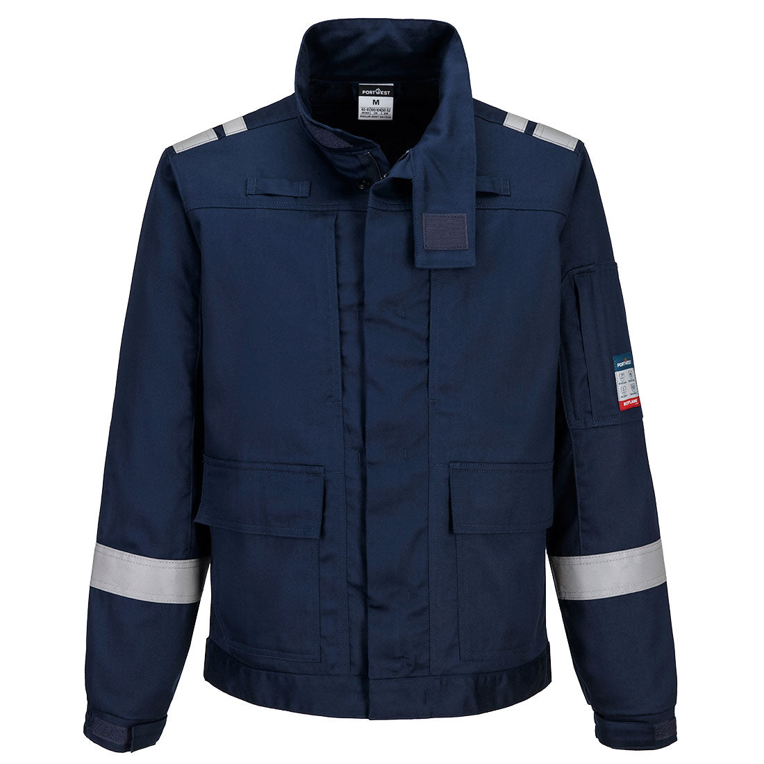 Bizflame Work Lightweight Stretch Panelled FR Jacket
