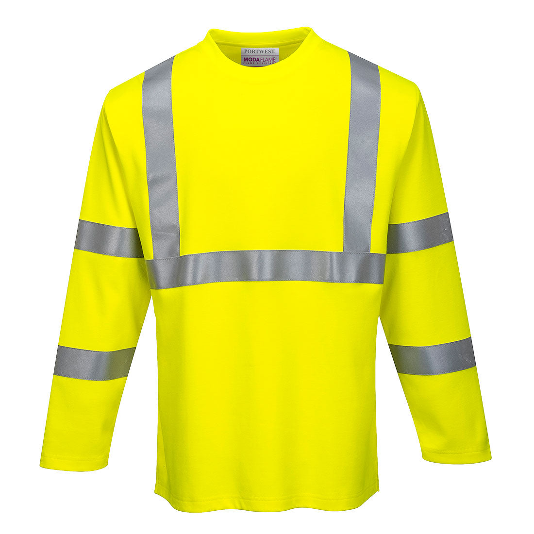 FR Modaflame Hi-Vis Long Sleeve T-Shirt