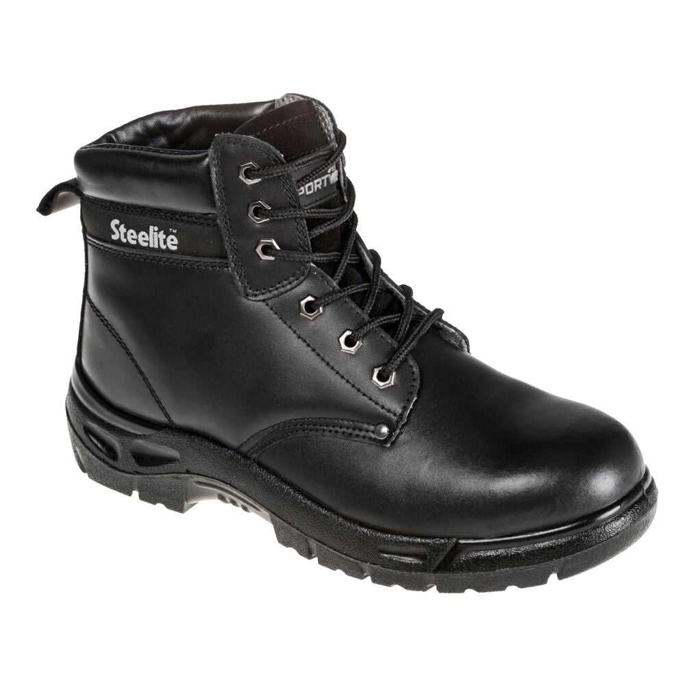 Steel Action Leather Ankle Boot S3 SR