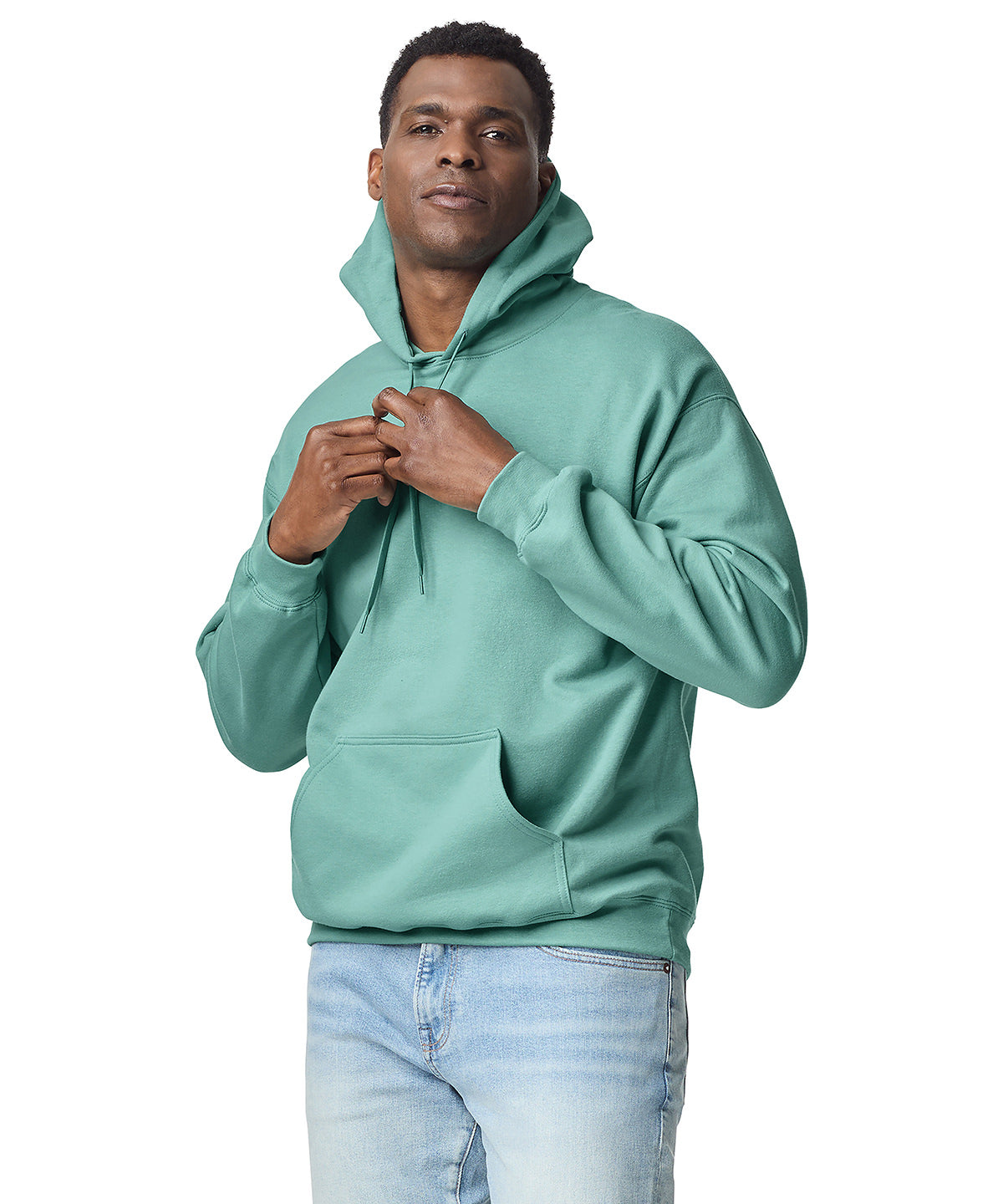 Softstyle™ midweight fleece adult hoodie