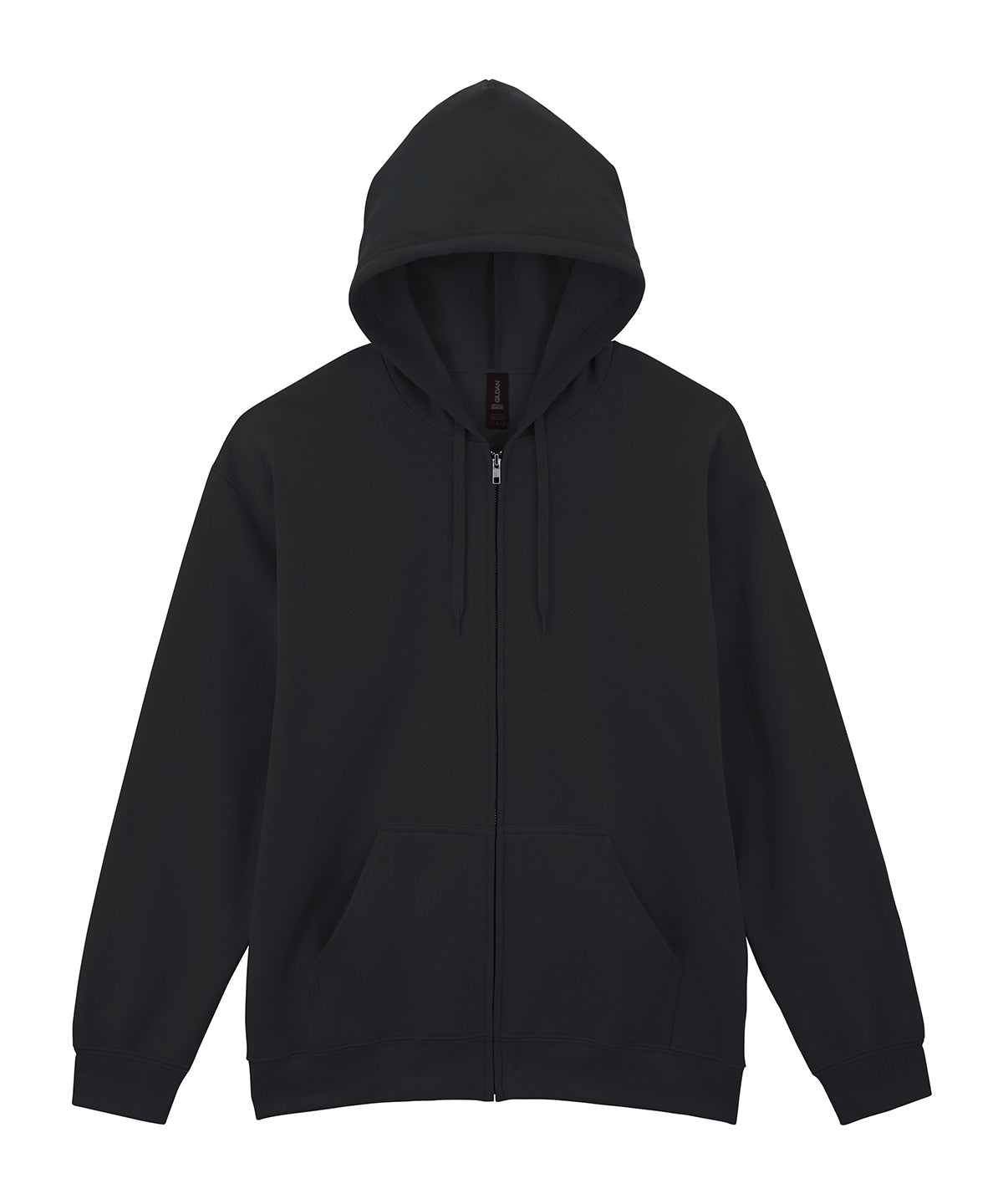 Softstyle™ midweight fleece adult full-zip hooded sweatshirt