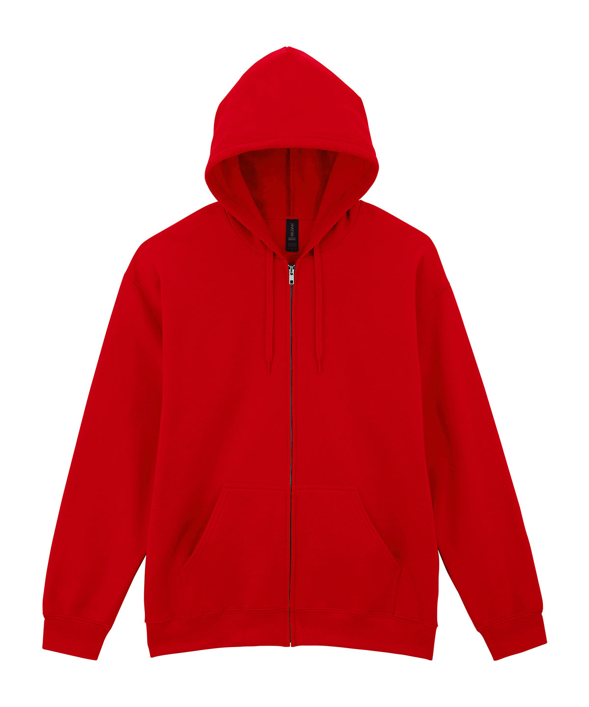 Softstyle™ midweight fleece adult full-zip hooded sweatshirt