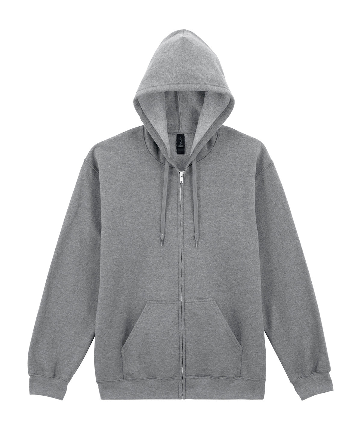 Softstyle™ midweight fleece adult full-zip hooded sweatshirt