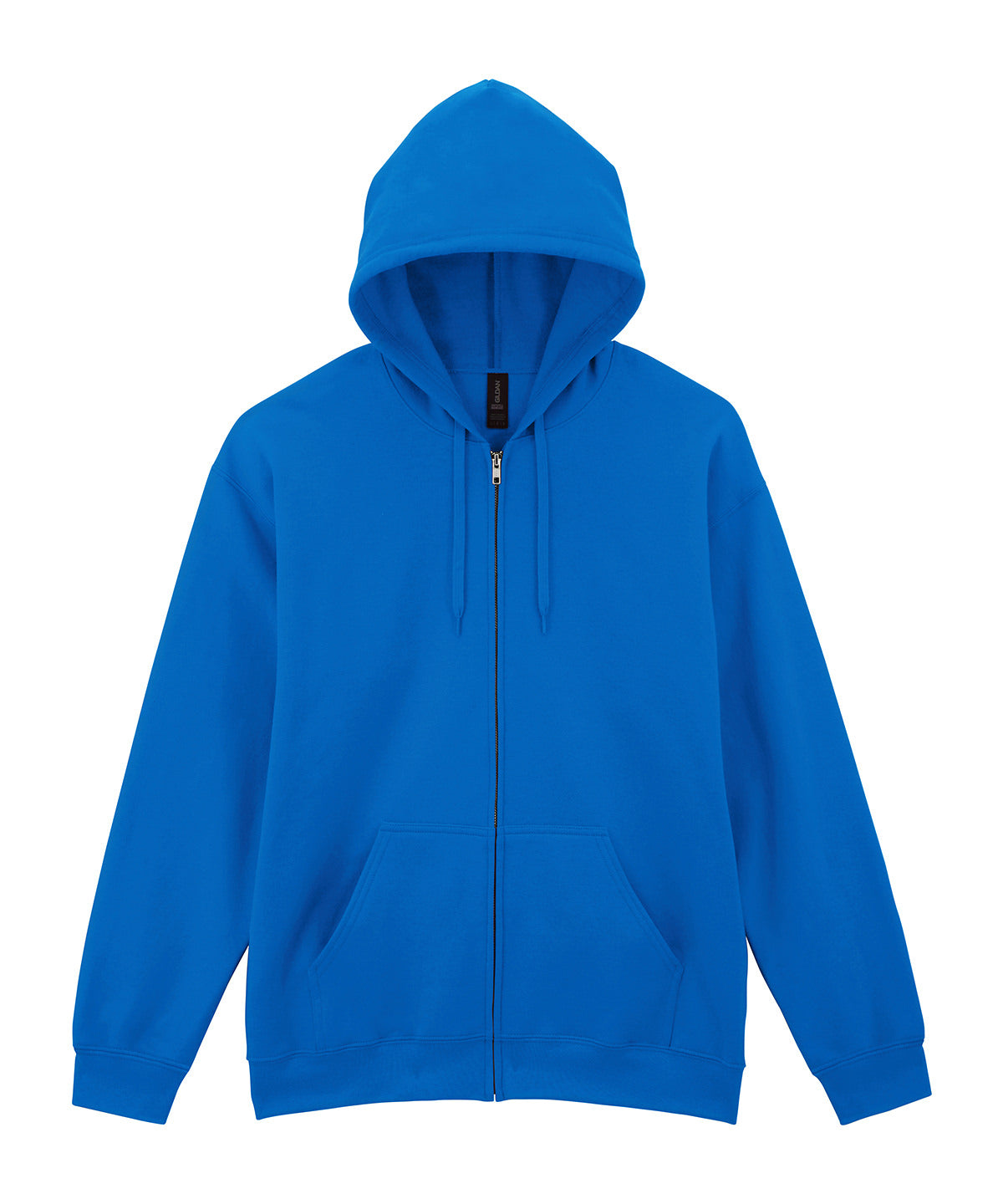 Softstyle™ midweight fleece adult full-zip hooded sweatshirt