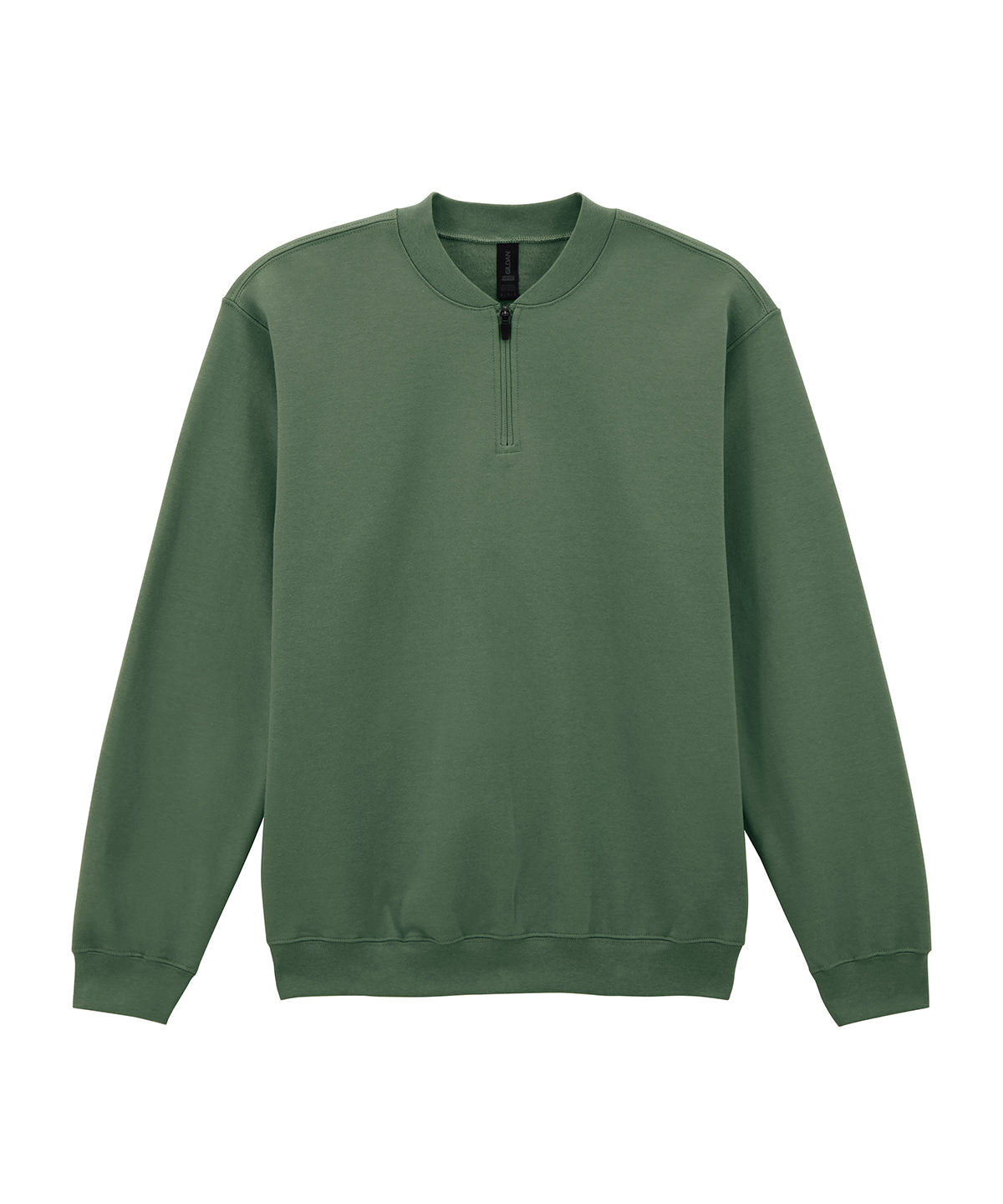 Softstyle™ midweight adult fleece 1/4-zip sweatshirt