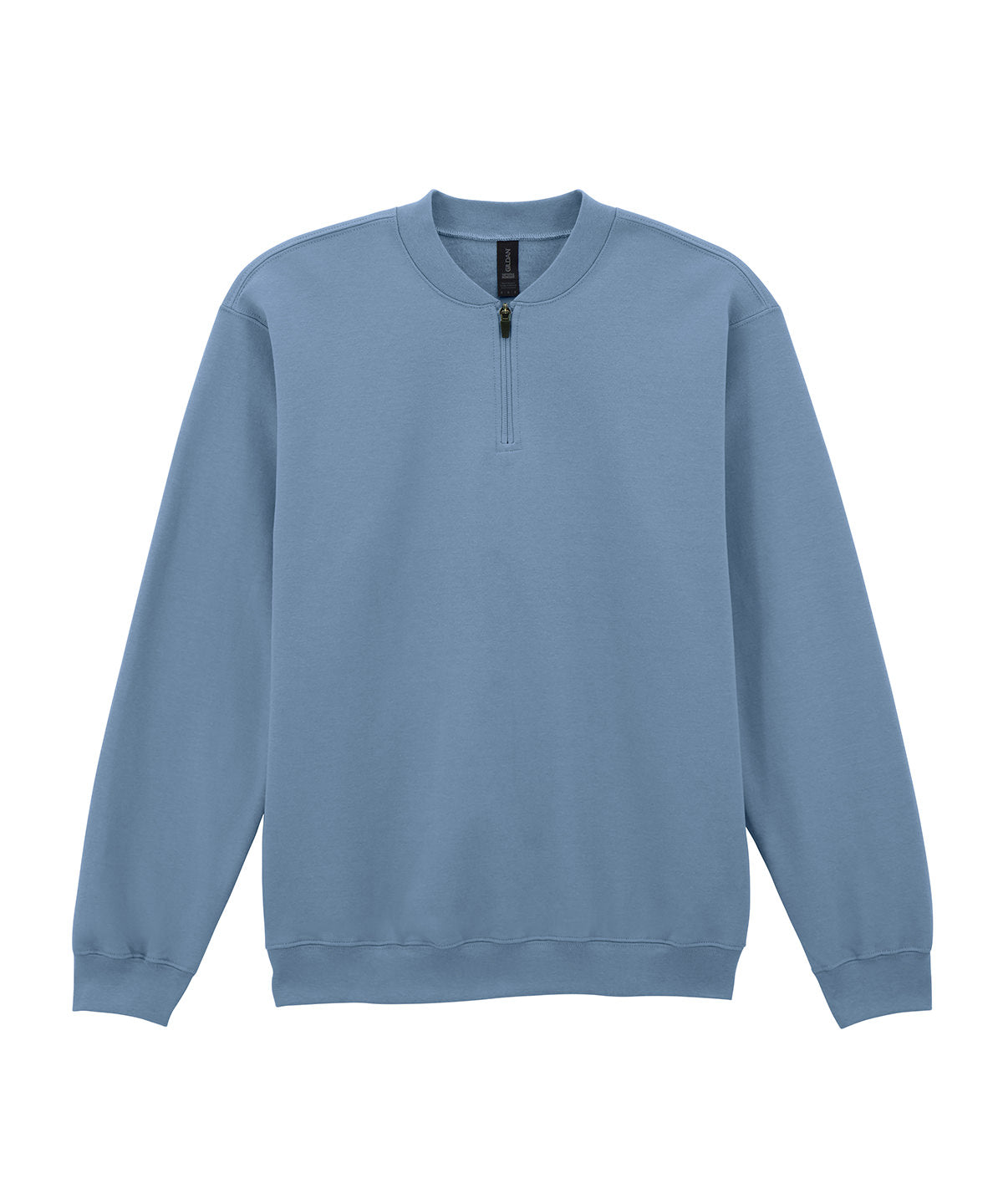 Softstyle™ midweight adult fleece 1/4-zip sweatshirt