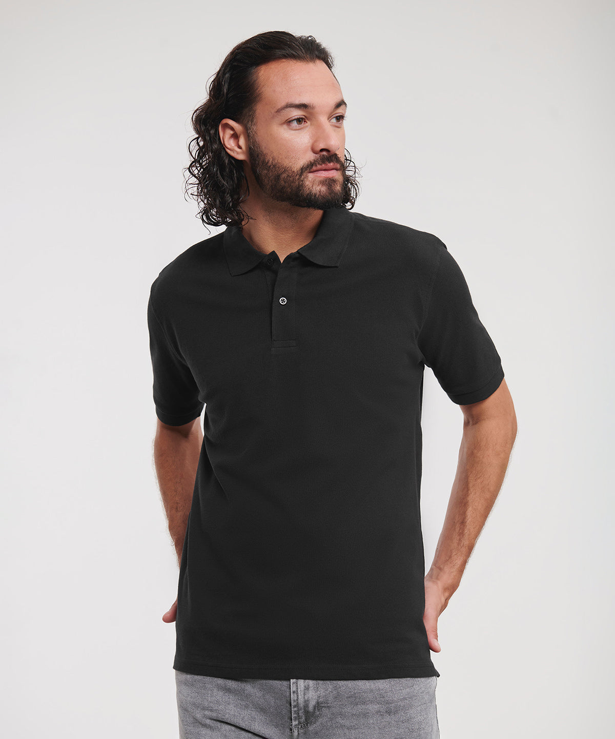 Classic cotton piqué polo