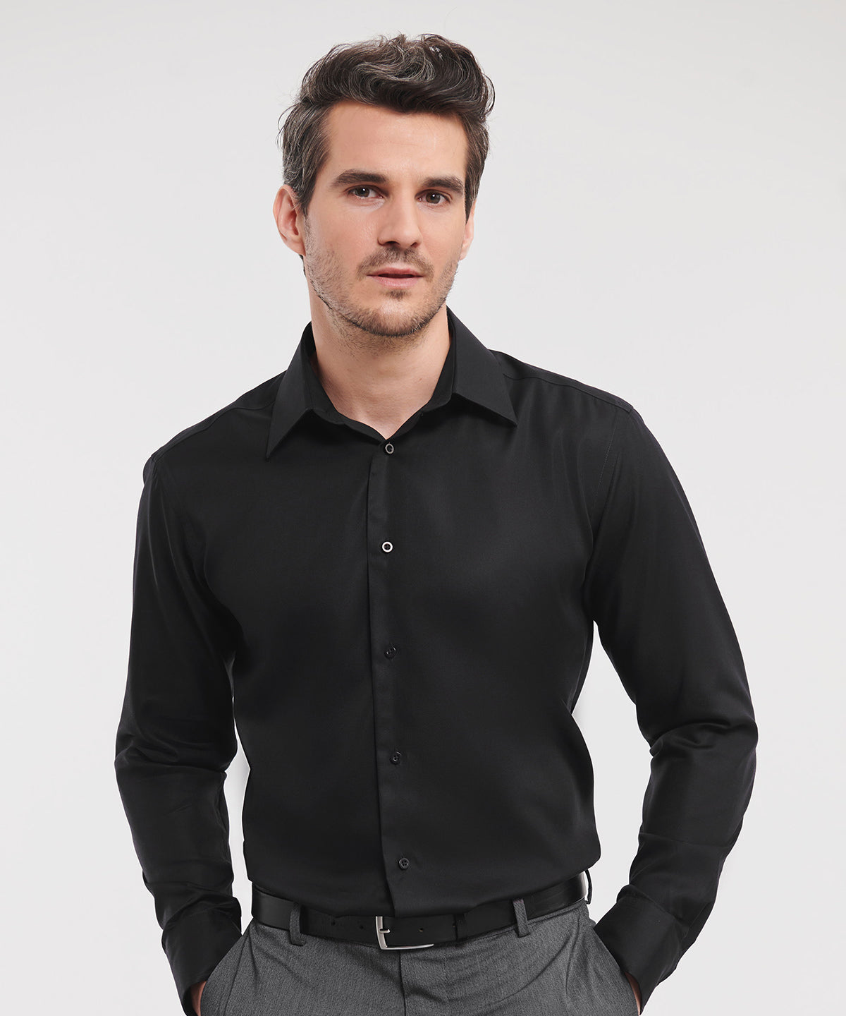 Long sleeve tailored ultimate non-iron shirt