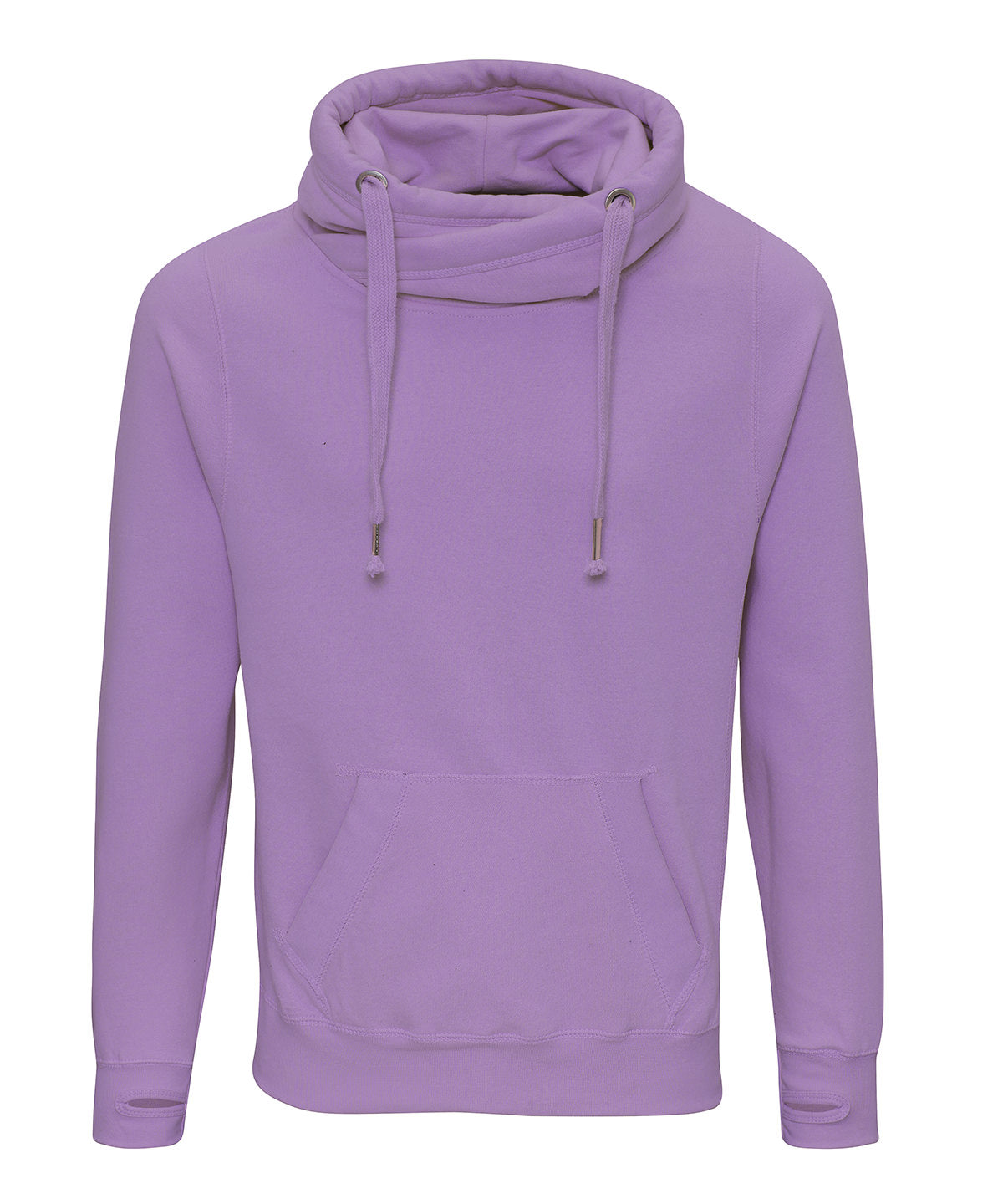 Cross neck hoodie