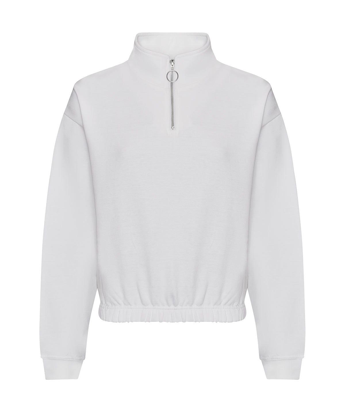 Women's cropped ¼-zip sweat