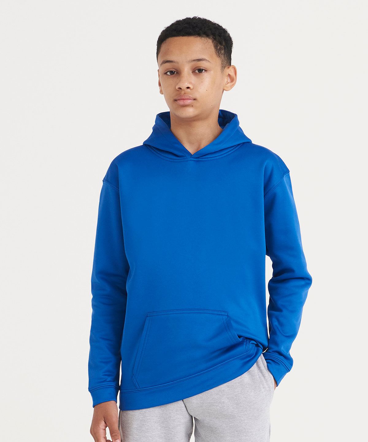 Kids sports polyester hoodie