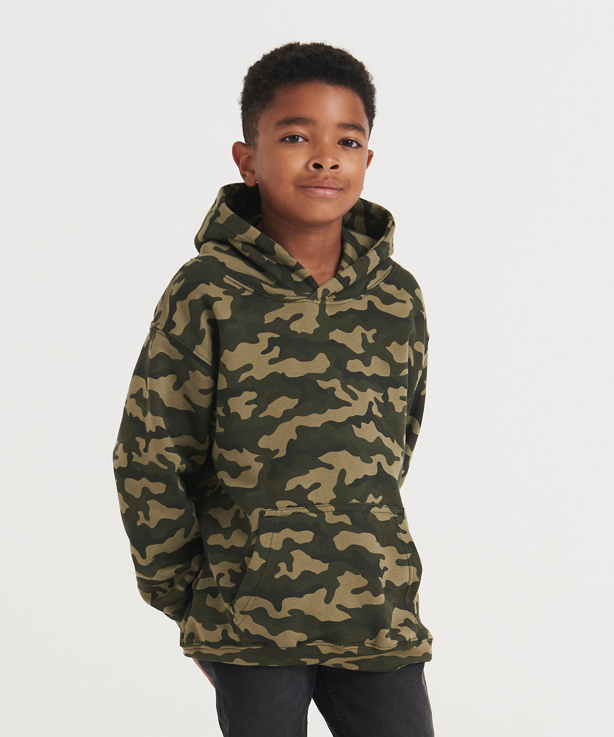 Kids camo hoodie