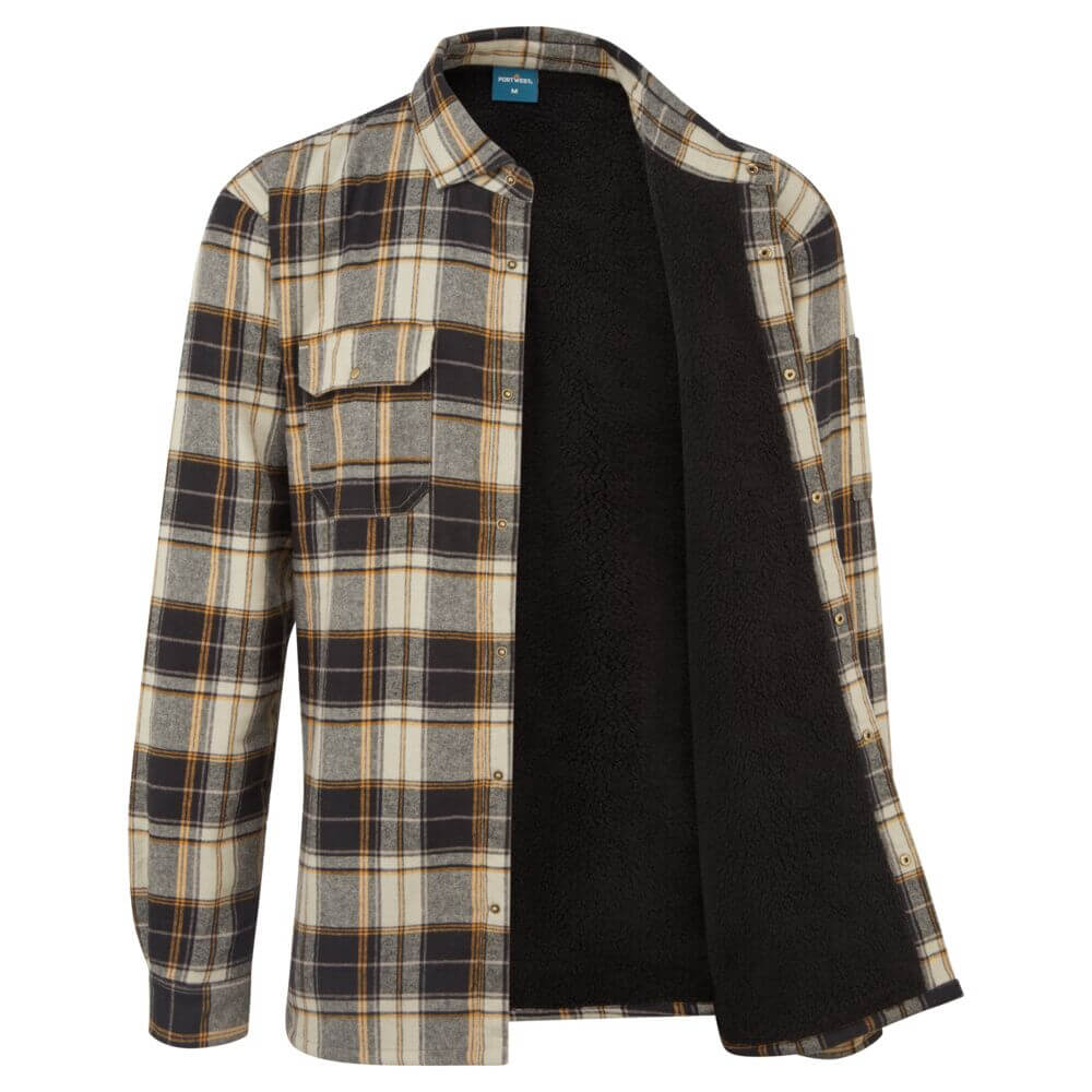 KA3 Sherpa Lined Check Shirt