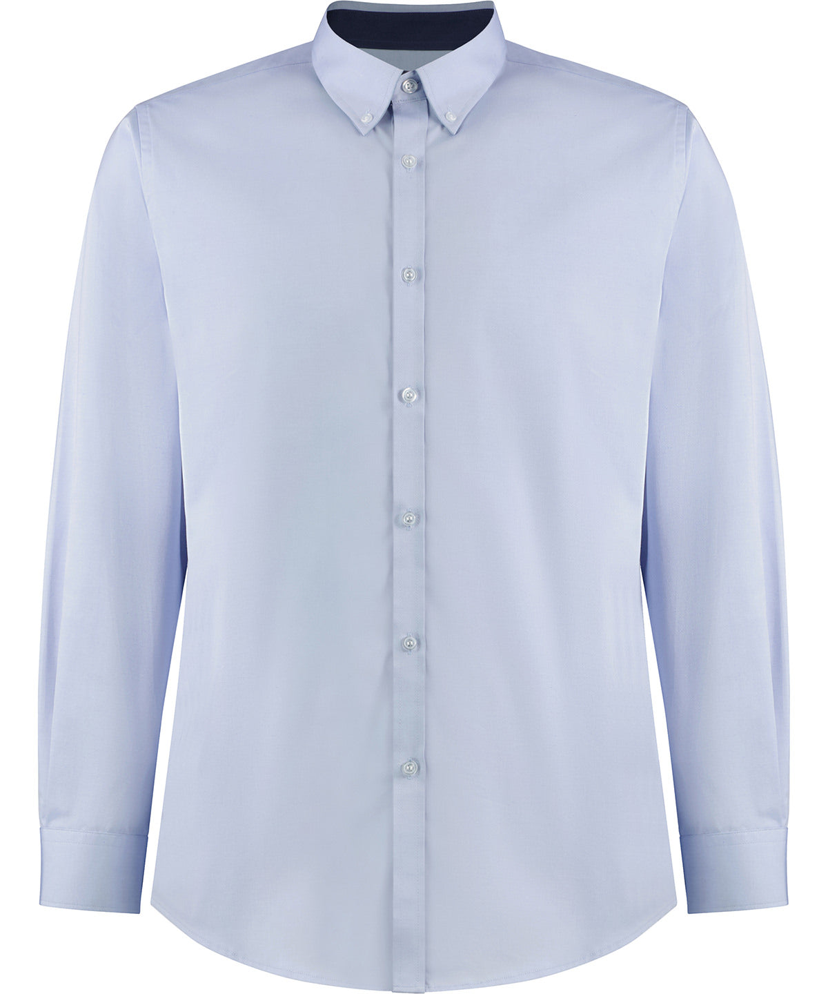 Contrast premium Oxford shirt (button-down collar) long-sleeved (tailored fit)