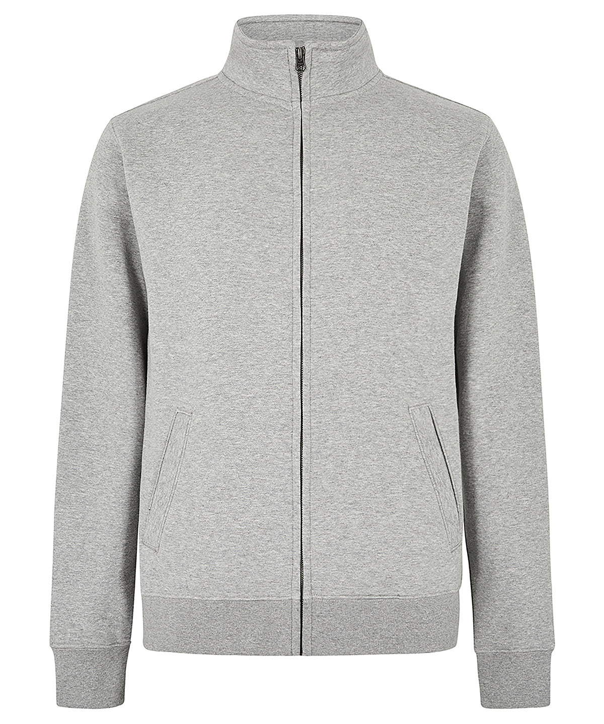 Regular fit zipped sweatshirt