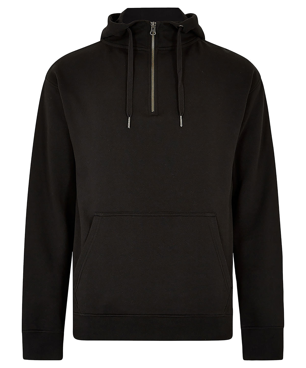 Regular fit 1/4 zip hoodie