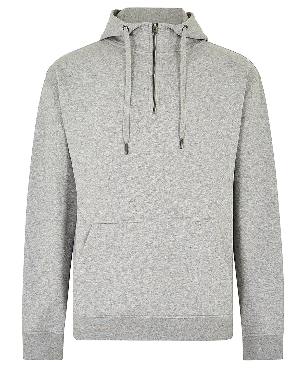 Regular fit 1/4 zip hoodie