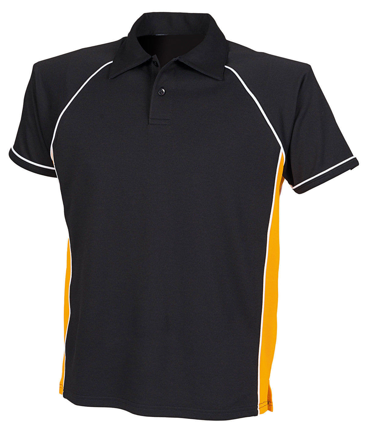 Piped performance polo