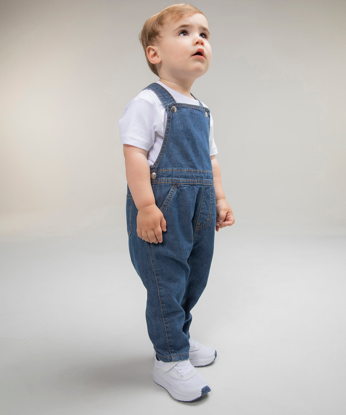 Denim dungarees