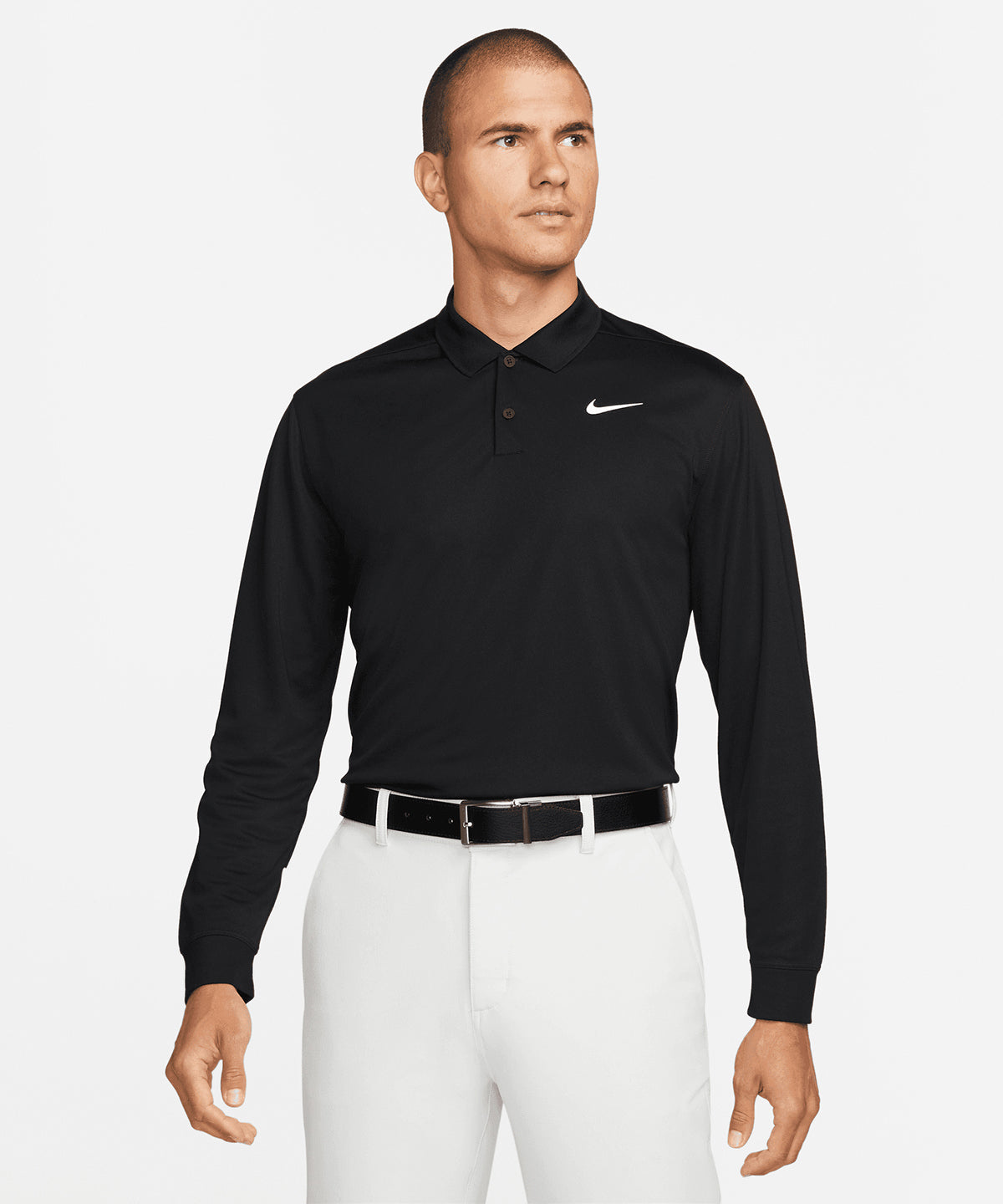 Nike Dri-FIT Victory solid long sleeve polo