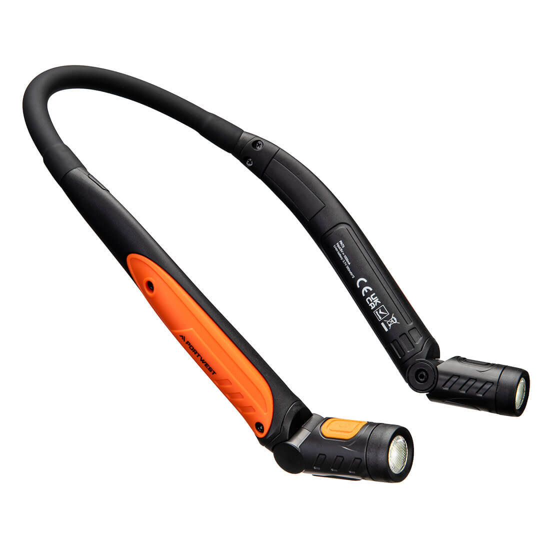 Black/Orange