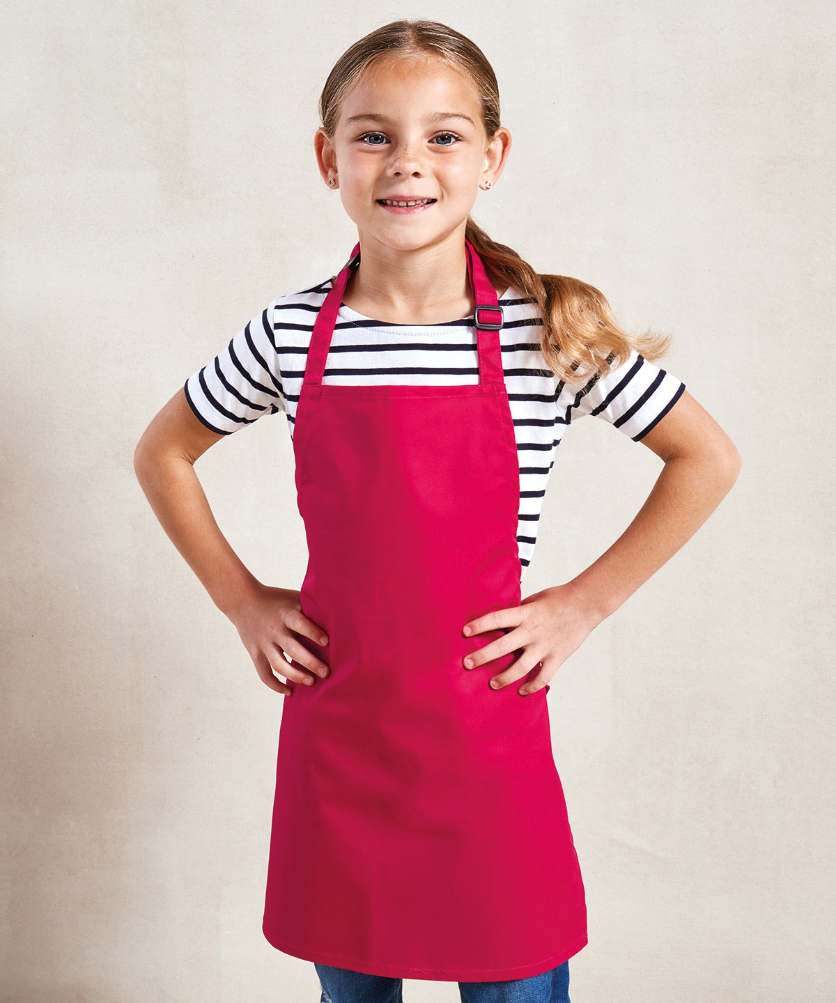 Kids bib apron