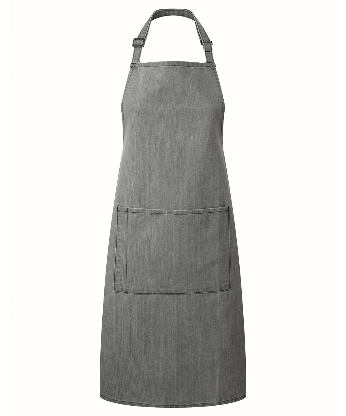 Colours bib apron with pocket