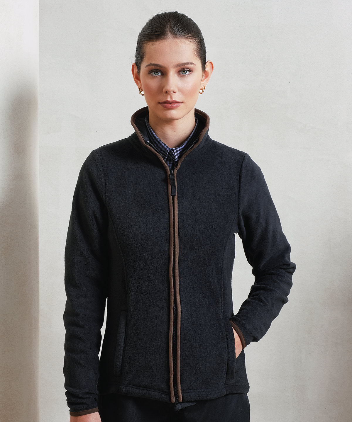 Women’s artisan fleece jacket