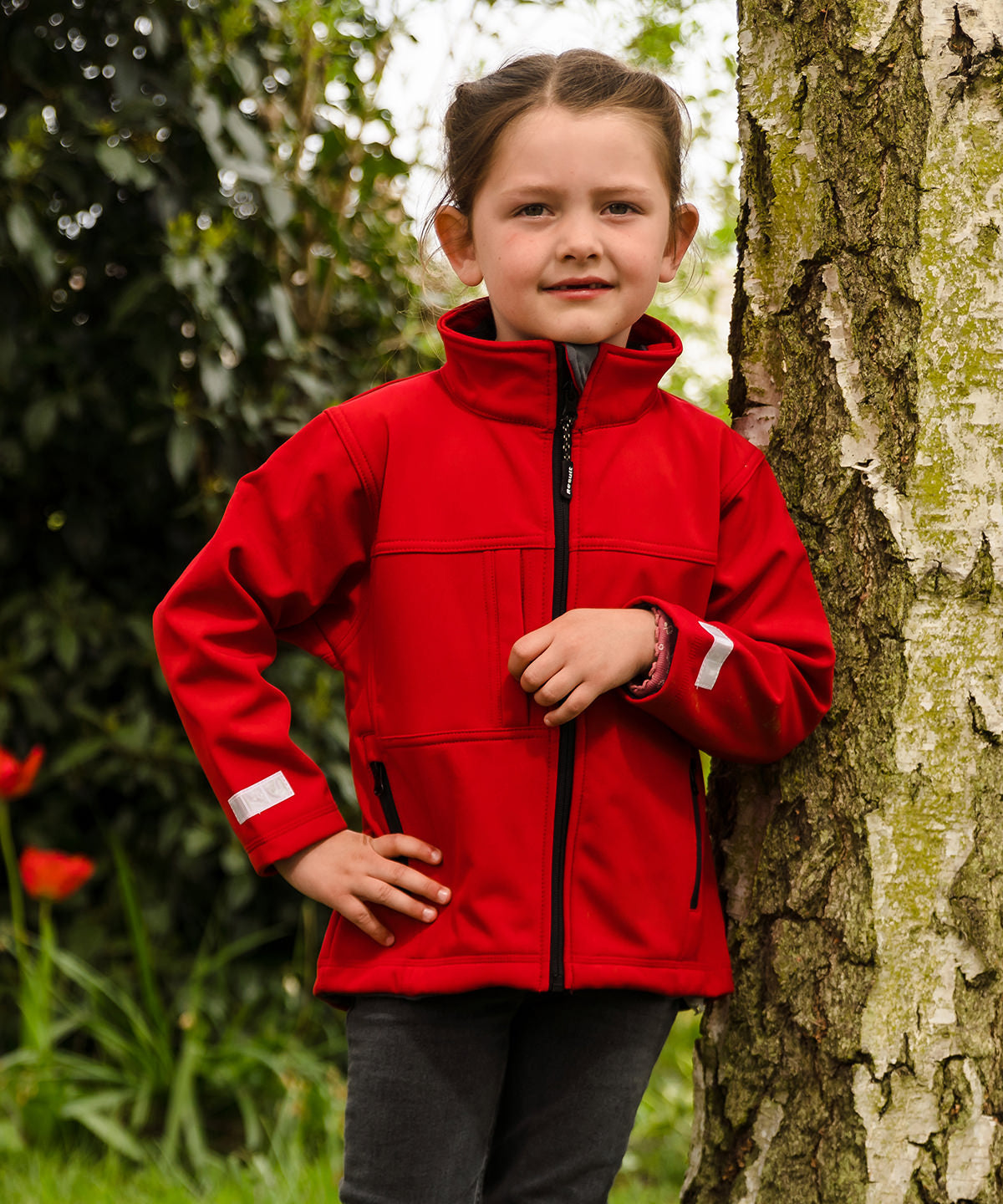 Junior classic softshell 3-layer jacket