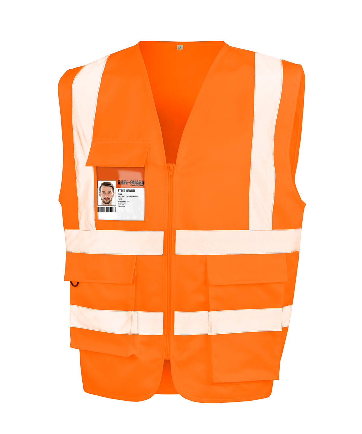 Heavy duty polycotton security vest