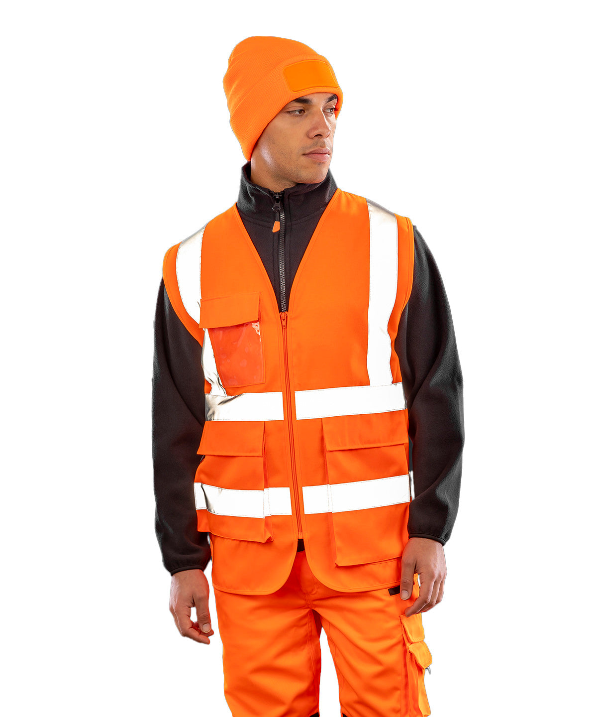 Heavy duty polycotton security vest