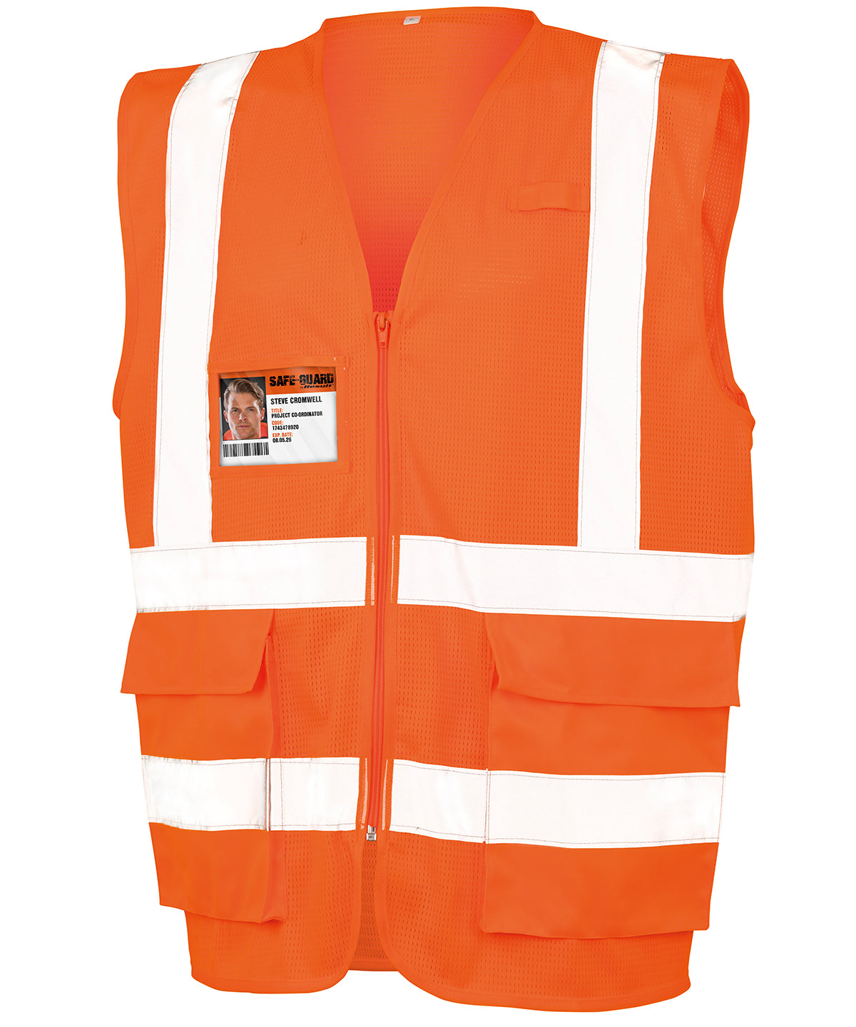 Executive cool mesh safety vest