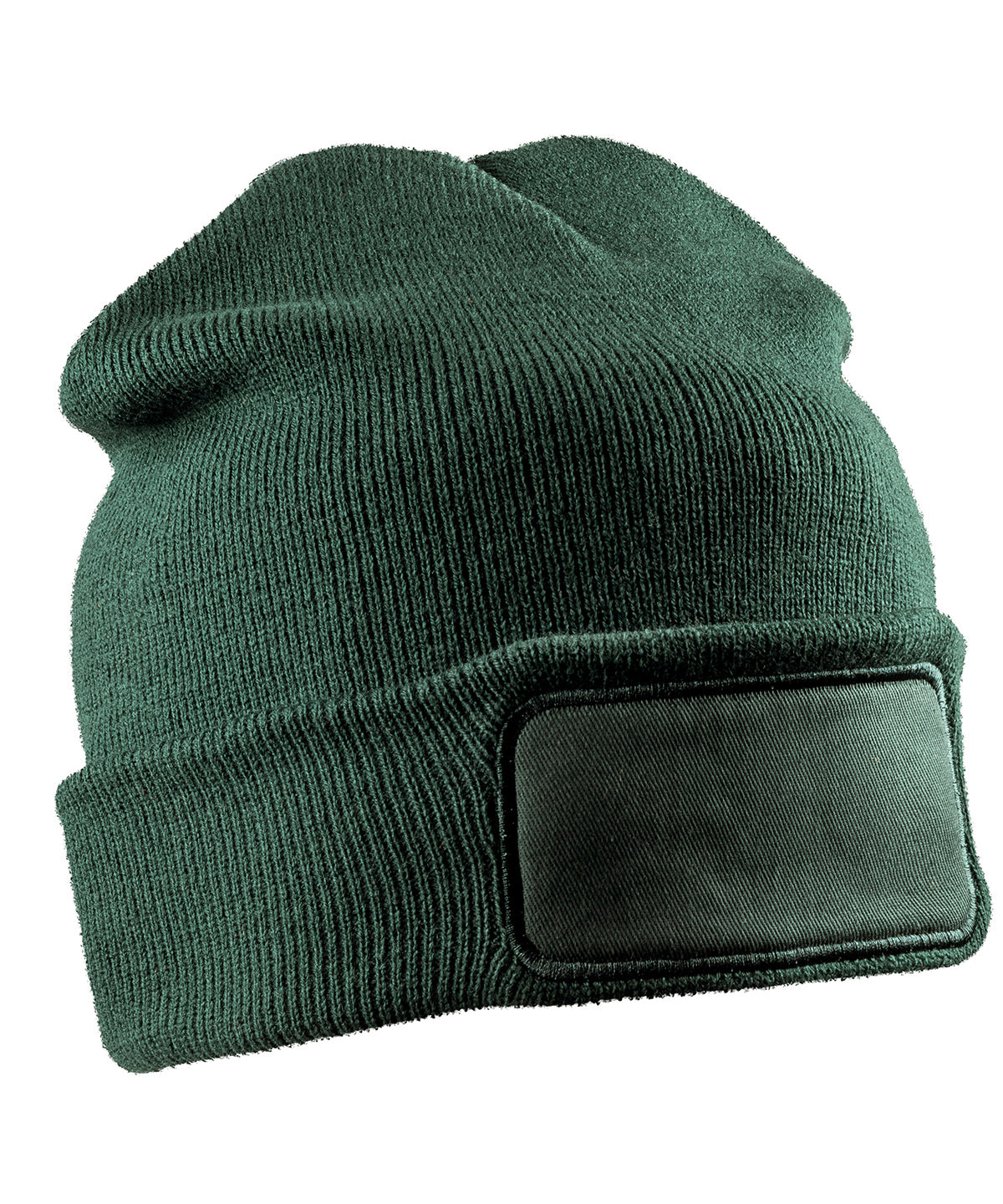 Recycled double knit printers beanie