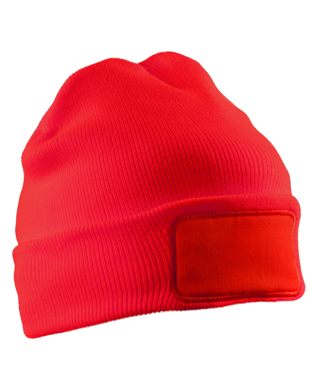 Recycled double knit printers beanie