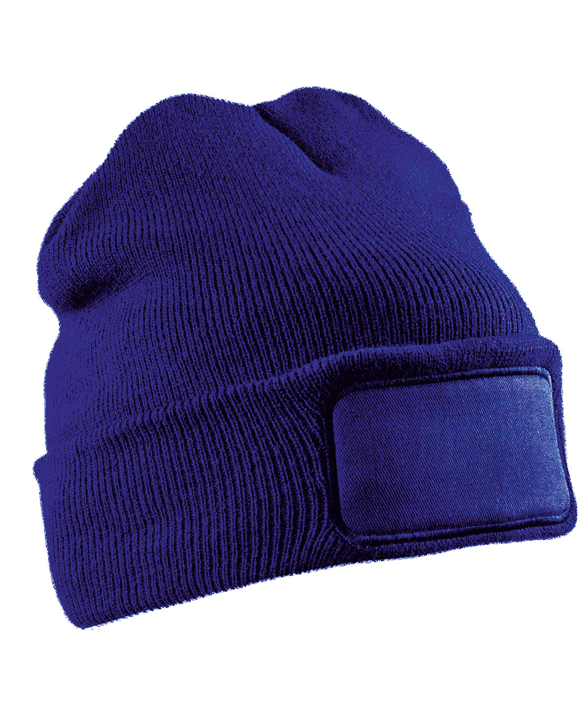 Recycled double knit printers beanie