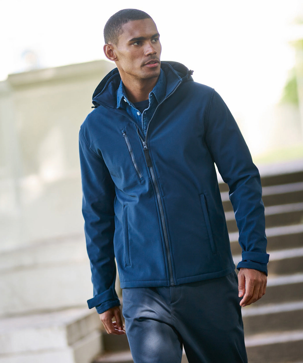 Venturer 3-layer hooded softshell jacket