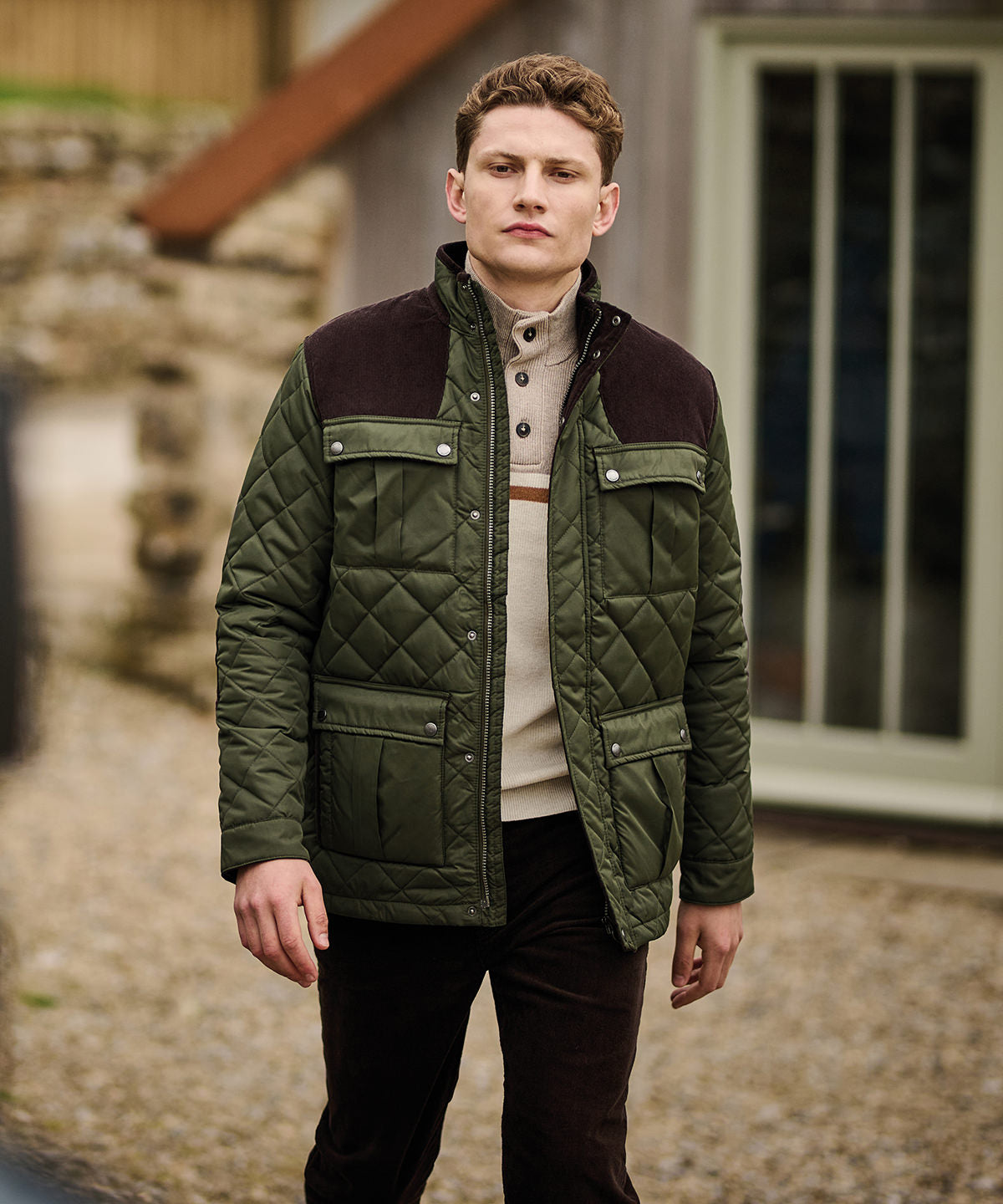 Padbury diamond quilt jacket