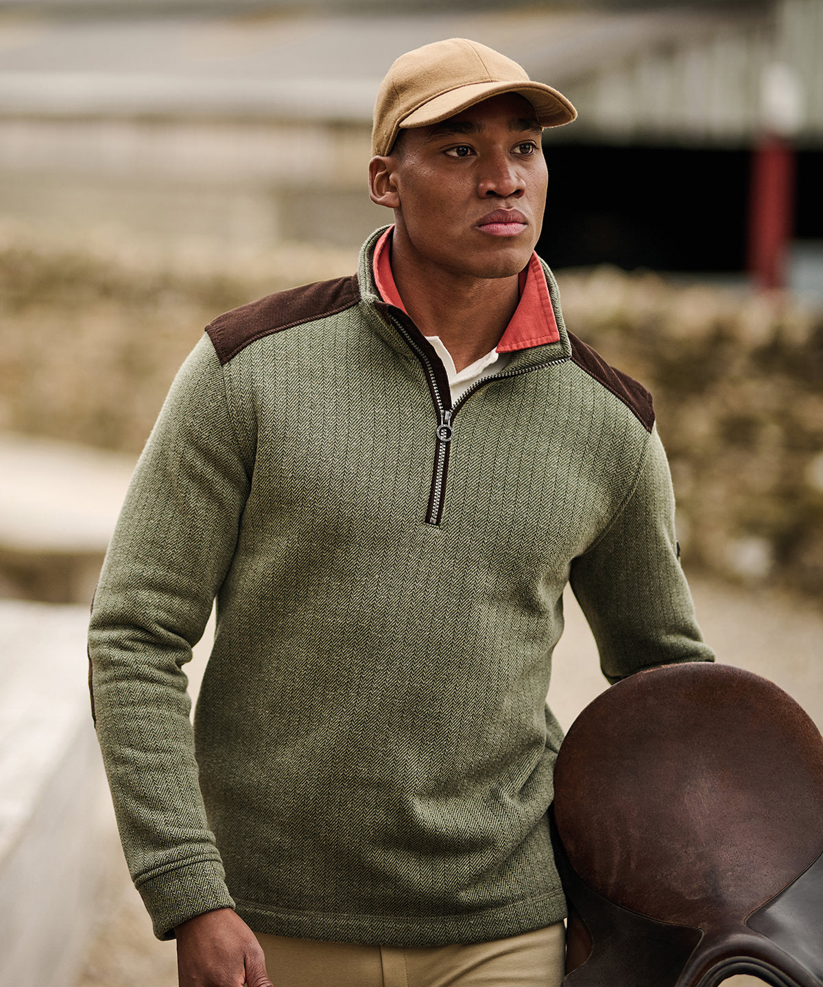 Holbeck half zip fleece