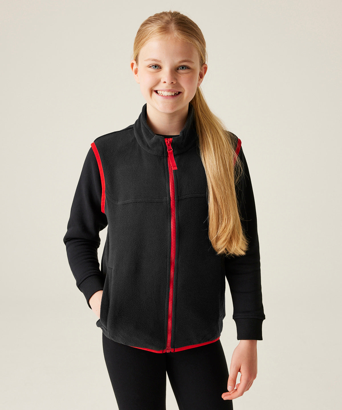 Kids microfleece bodywarmer