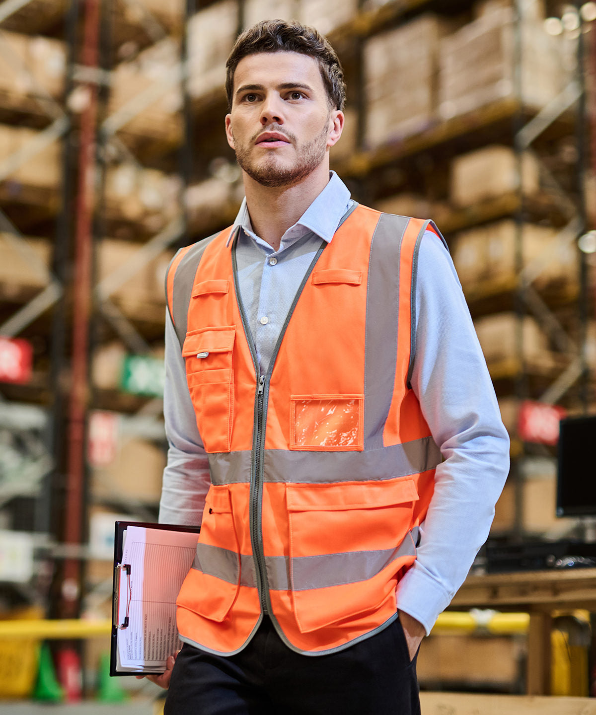 Pro hi-vis executive vest