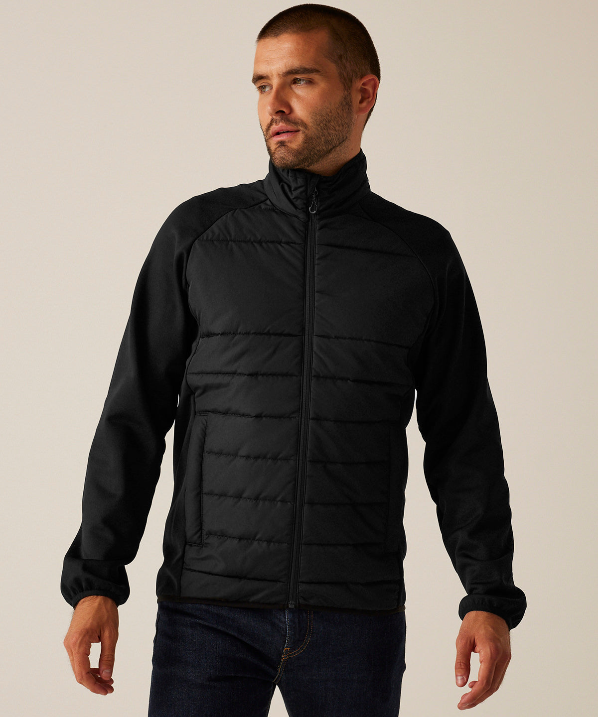 Essential hybrid jacket