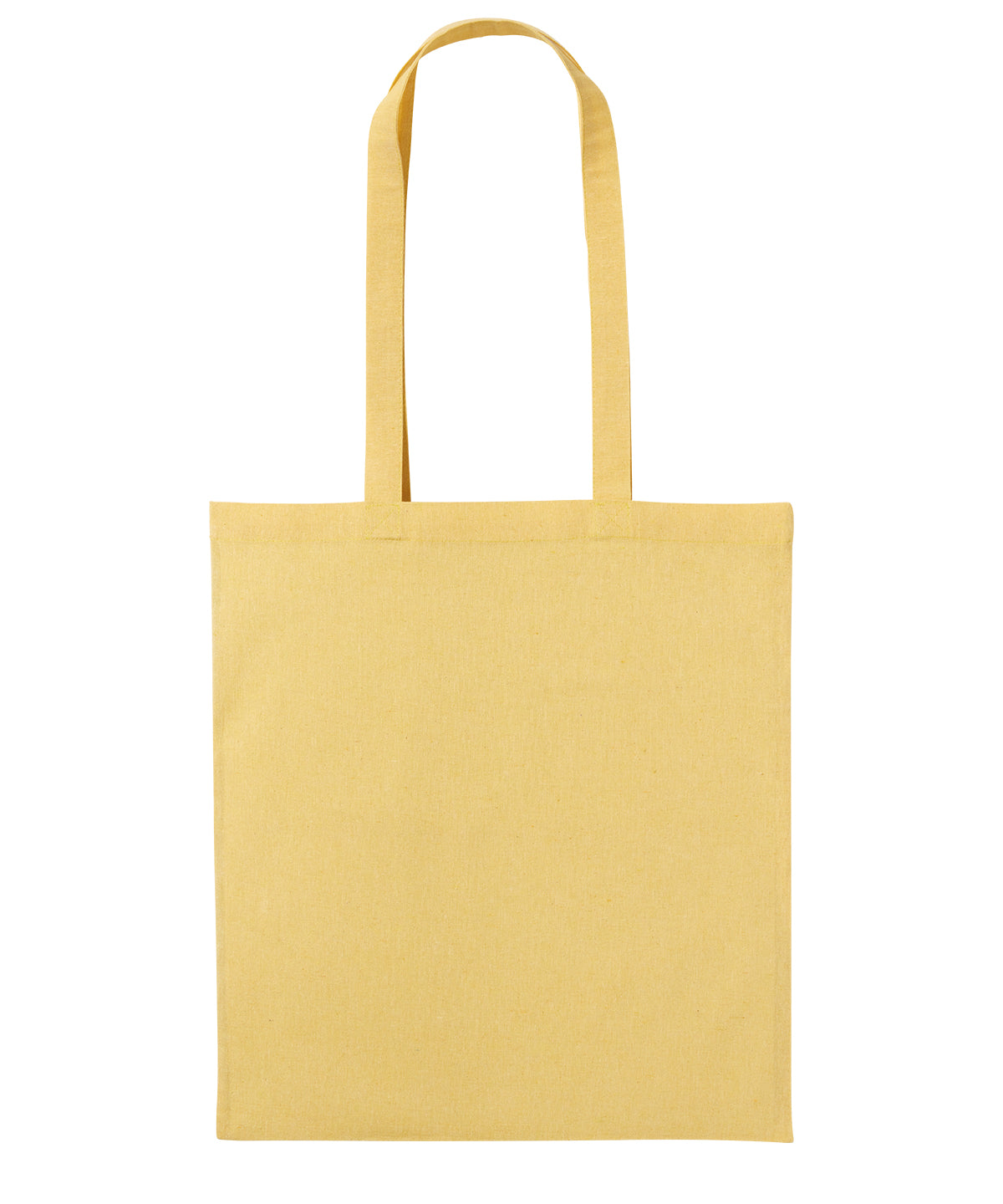 Recycled cotton shopper long handle