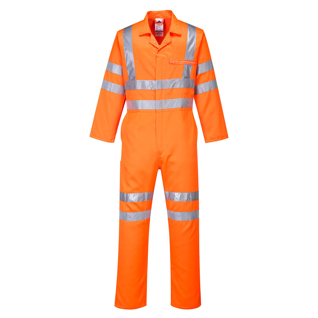 Hi-Vis Polycotton Service Coverall