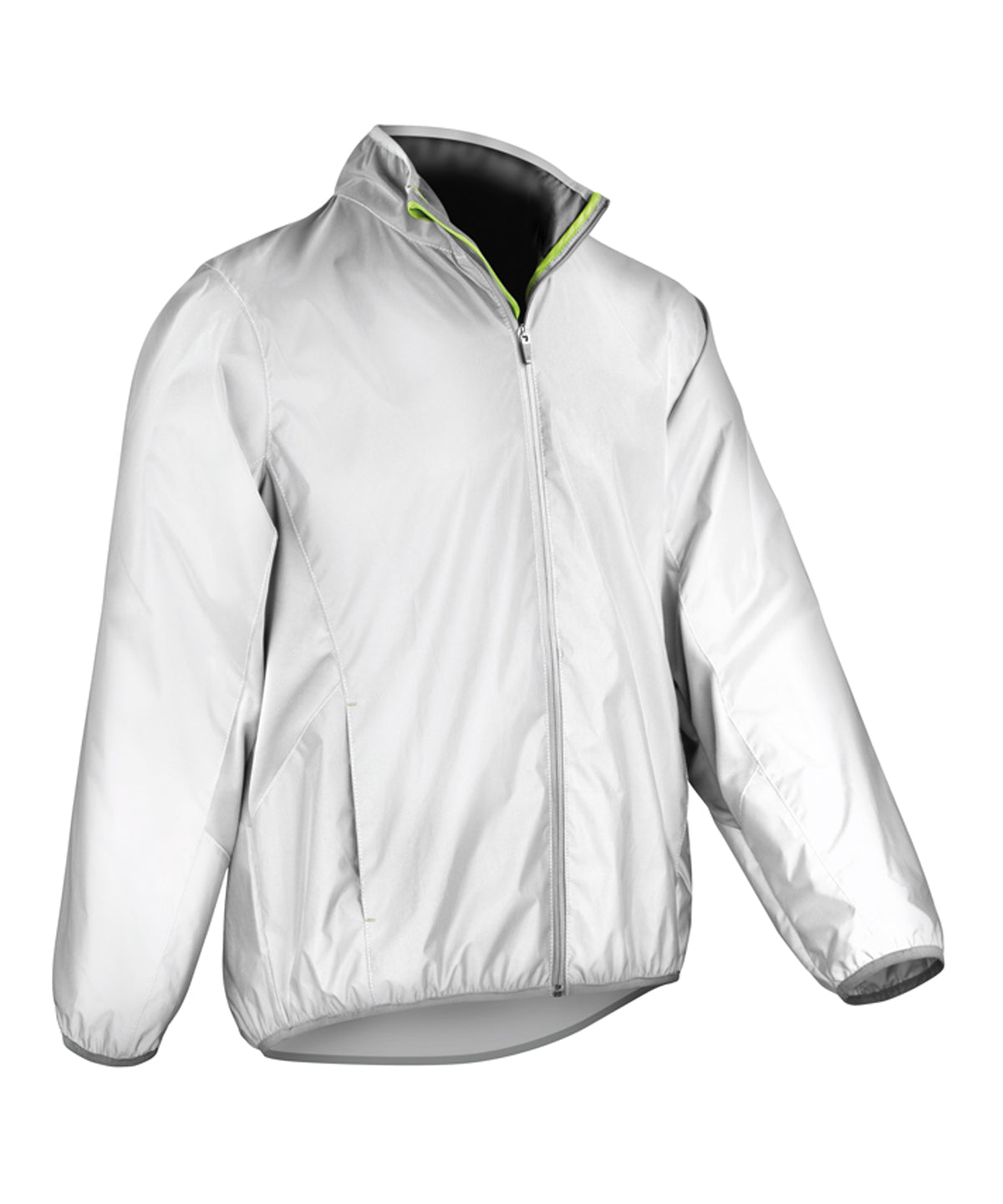 Luxe reflective hi-vis jacket