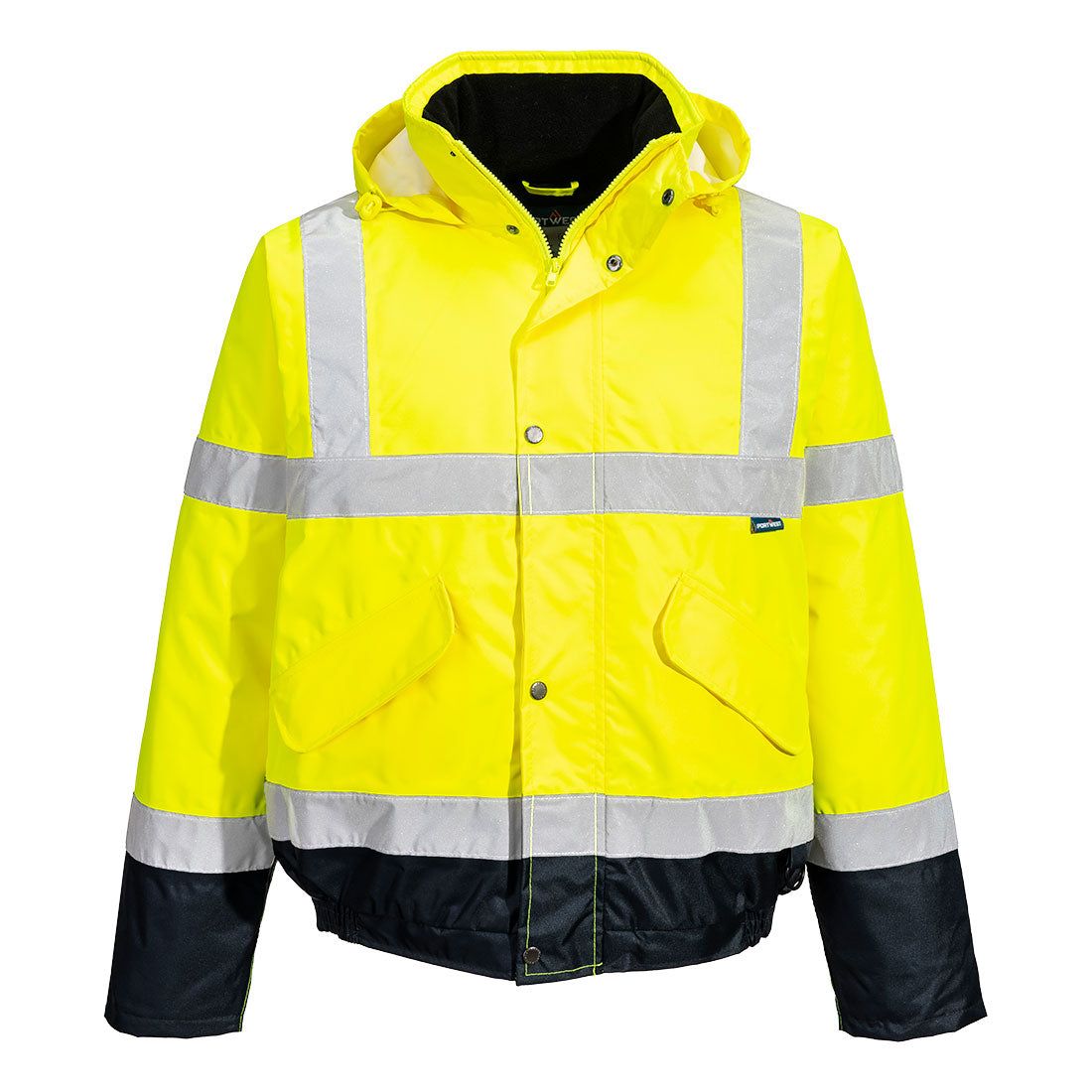 Hi-Vis Contrast Winter Bomber Jacket