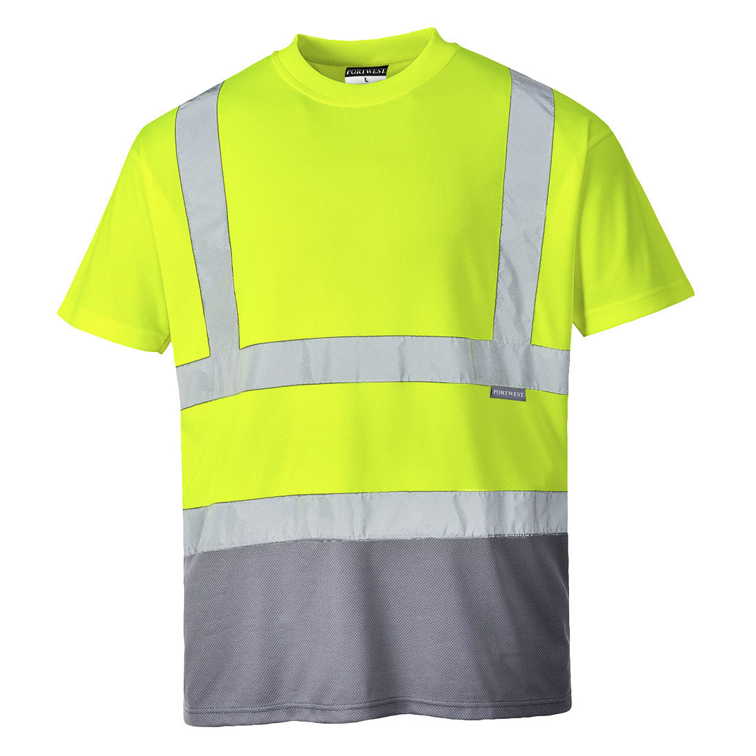 Hi-Vis Contrast T-Shirt S/S