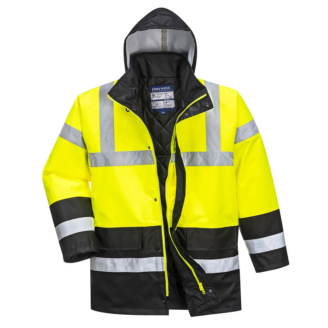 Hi-Vis Contrast Winter Traffic Jacket