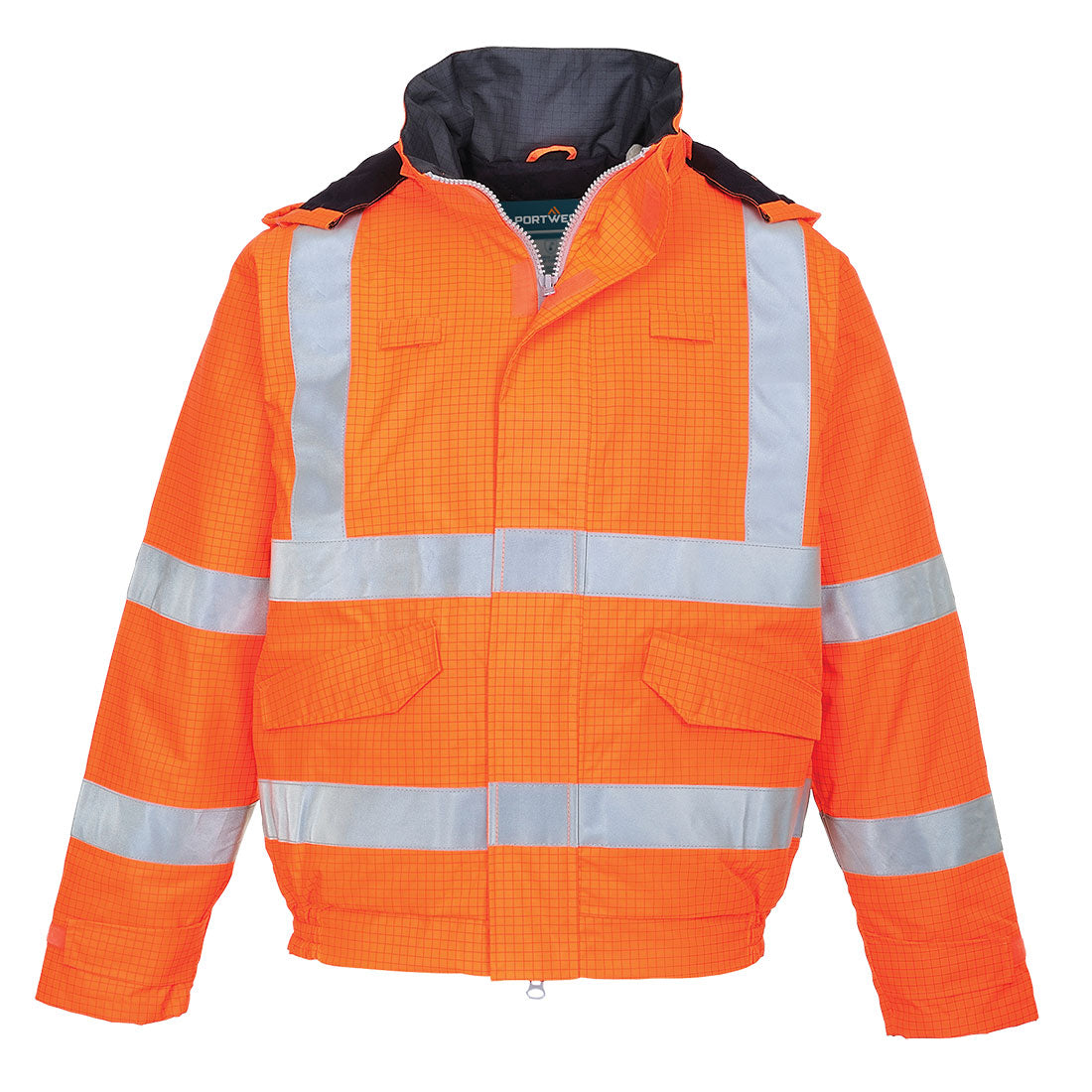 Bizflame Rain Hi-Vis FR Winter Bomber Jacket