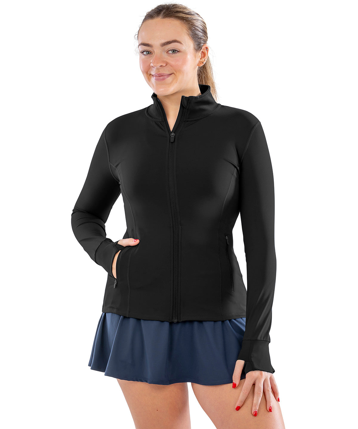 Spiro recycled women’s fitness jacket