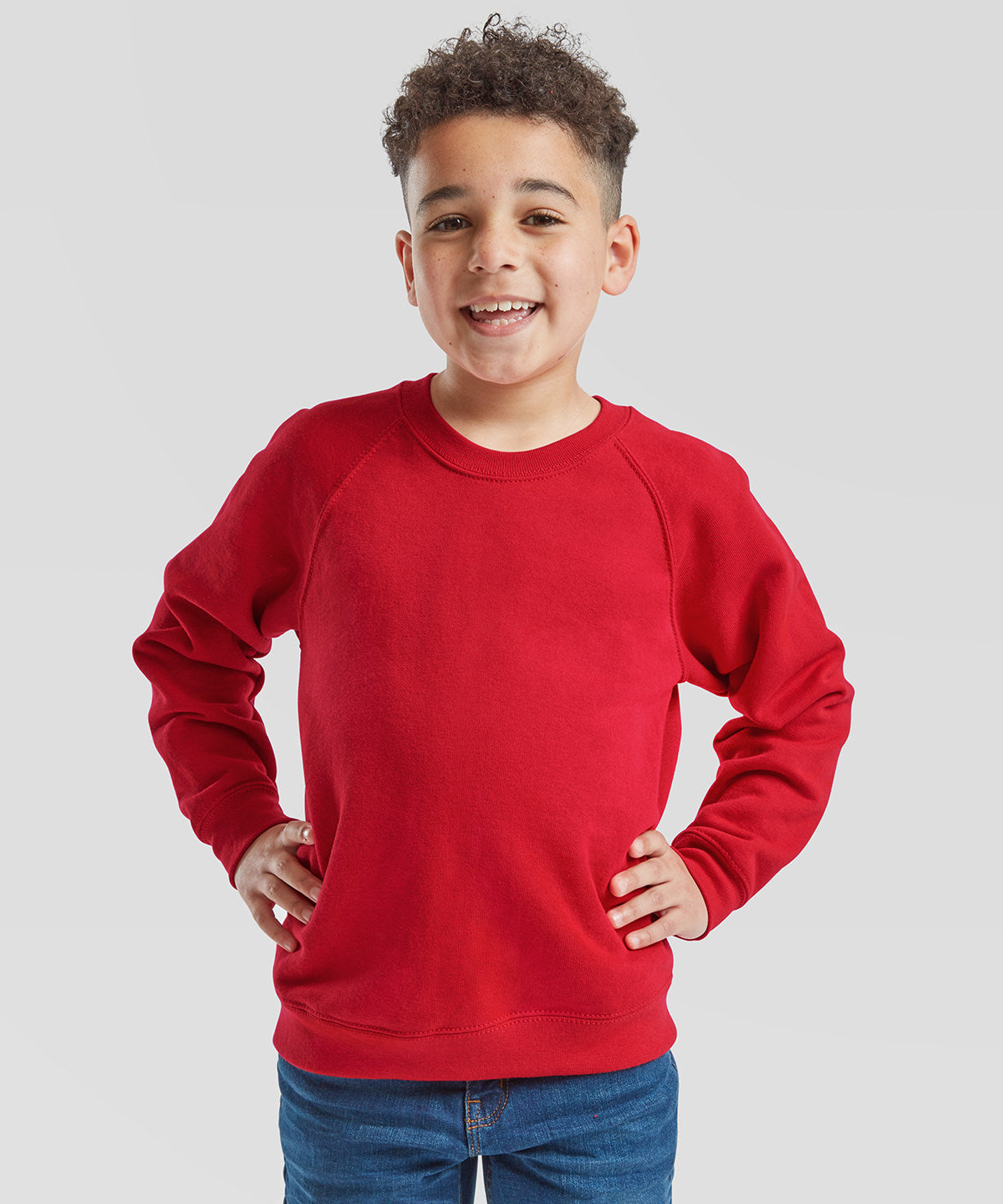 Kids classic raglan sweatshirt